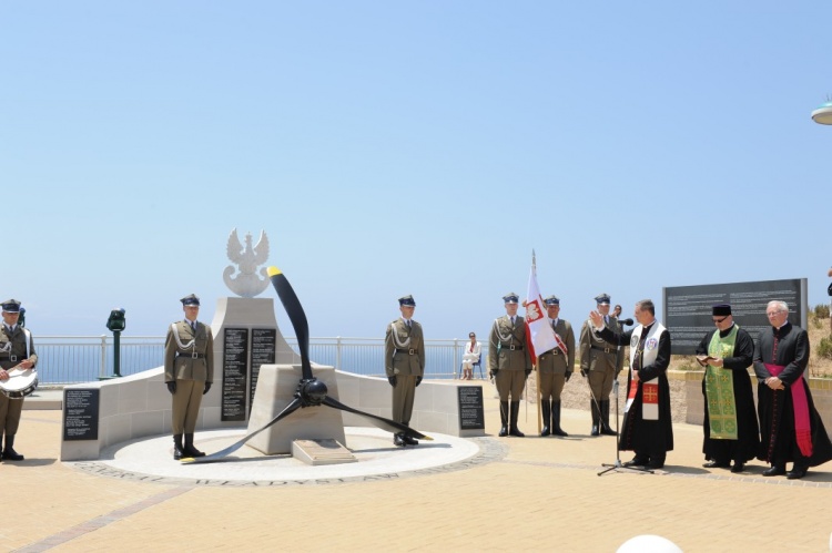 Uroczystości na Gibraltarze z okazji 70. rocznicy tragicznej śmierci gen. Władysława Sikorskiego oraz towarzyszących mu osób w katastrofie lotniczej