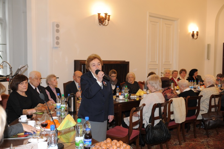 Spotkanie z okazji Międzynarodowego Dnia Kobiet w Związku Kombatantów Rzeczypospolitej Polskiej i Byłych Więźniów Politycznych