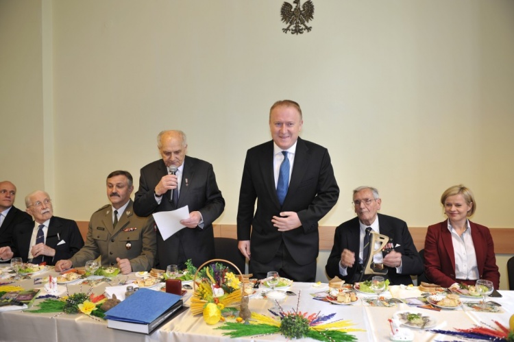 Spotkanie wielkanocne w Okręgu Warszawa Światowego Związku Żołnierzy AK 