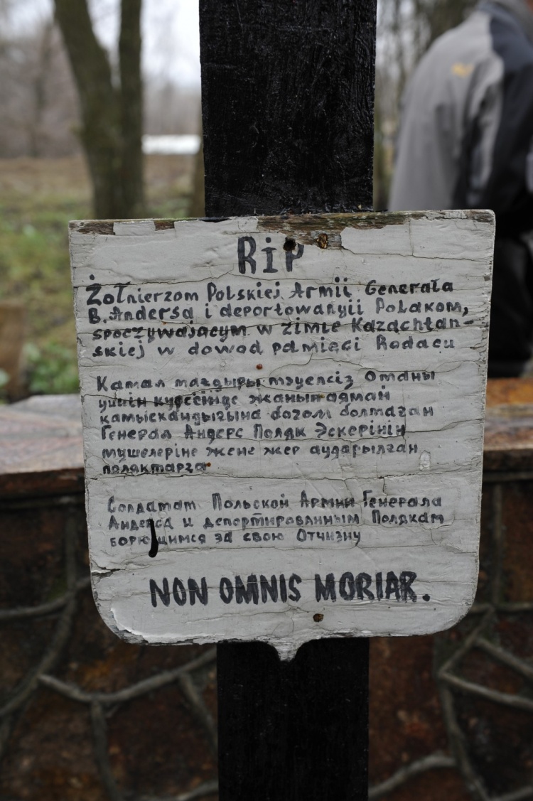 Odsłonięcie Polskich Cmentarzy Wojennych w Kazachstanie