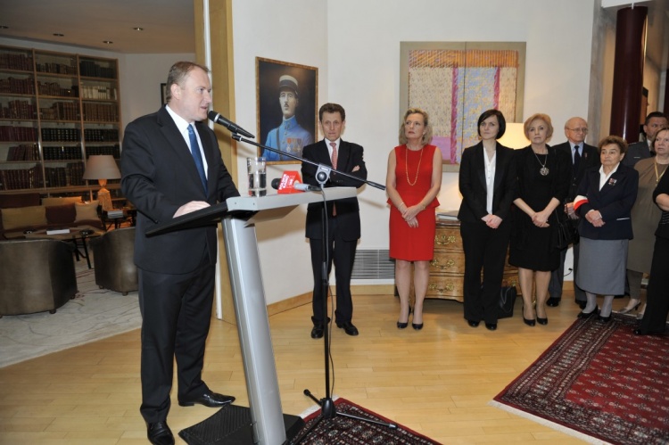 Uroczystość w Ambasadzie Francji z okazji 70. rocznicy bitwy o Monte Cassino