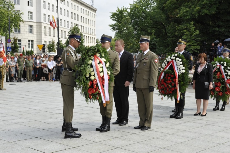 Uroczystości przy Pomniku Polskiego Państwa Podziemnego i Armii Krajowej