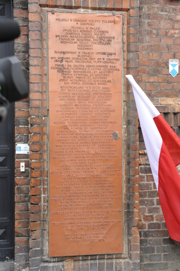 75. rocznica obrony Poczty Polskiej w Gdańsku