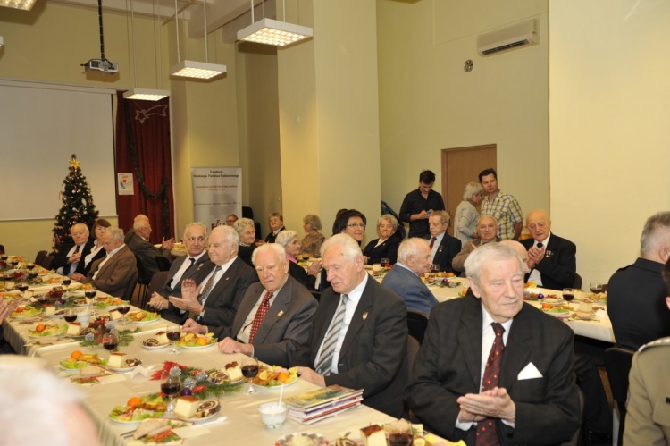 Spotkanie opłatkowe Okręgu Warszawa Światowego Związku Żołnierzy Armii Krajowej