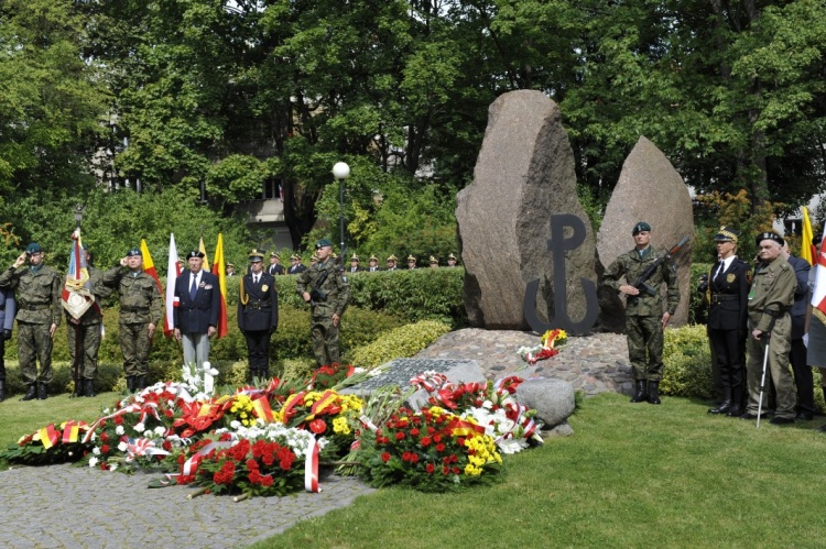 Uroczystości przy Pomniku „Mokotów Walczący 1944”