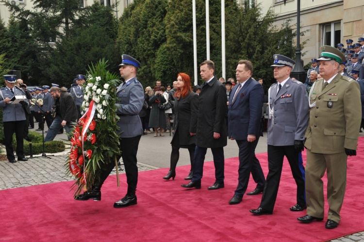 Obchody Dnia Pamięci Ofiar Zbrodni Katyńskiej w KGP