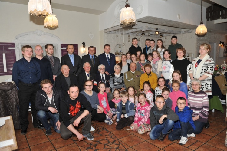 Wizyta kombatantów i dzieci z Wileńszczyzny